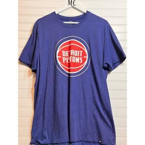 Detroit Pistons 47 brand Soft Tee X Large